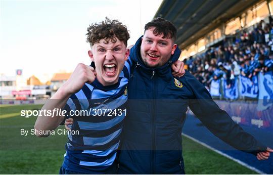 Blackrock College v St Vincent's Castleknock College - Bank of Ireland Leinster Rugby Boys Schools Junior Cup Semi-Final