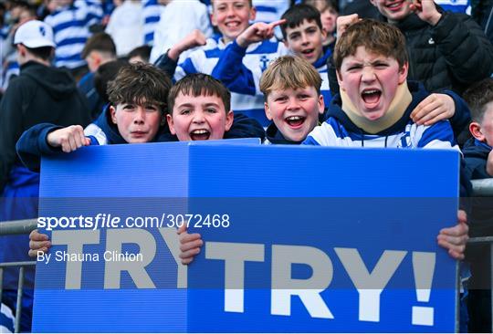 Blackrock College v St Vincent's Castleknock College - Bank of Ireland Leinster Rugby Boys Schools Junior Cup Semi-Final Blackrock College v St Vincent's Castleknock College - Bank of Ireland Leinster Rugby Boys Schools Junior Cup Semi-Final