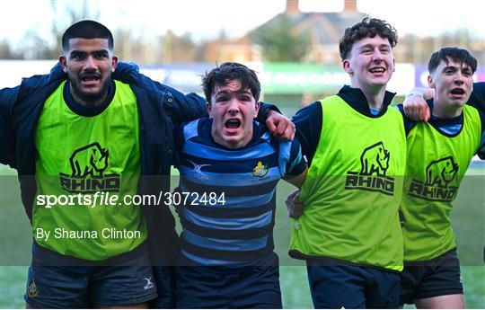 Blackrock College v St Vincent's Castleknock College - Bank of Ireland Leinster Rugby Boys Schools Junior Cup Semi-Final