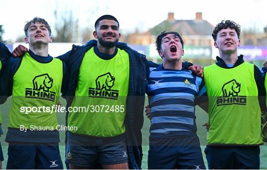 Blackrock College v St Vincent's Castleknock College - Bank of Ireland Leinster Rugby Boys Schools Junior Cup Semi-Final Blackrock College v St Vincent's Castleknock College - Bank of Ireland Leinster Rugby Boys Schools Junior Cup Semi-Final