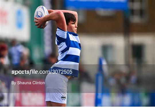 Blackrock College v St Vincent's Castleknock College - Bank of Ireland Leinster Rugby Boys Schools Junior Cup Semi-Final Blackrock College v St Vincent's Castleknock College - Bank of Ireland Leinster Rugby Boys Schools Junior Cup Semi-Final
