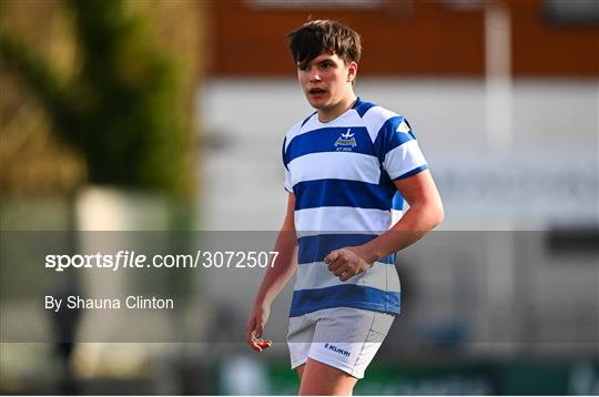 Blackrock College v St Vincent's Castleknock College - Bank of Ireland Leinster Rugby Boys Schools Junior Cup Semi-Final Blackrock College v St Vincent's Castleknock College - Bank of Ireland Leinster Rugby Boys Schools Junior Cup Semi-Final