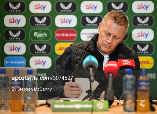 Republic of Ireland Squad Announcement Republic of Ireland Squad Announcement