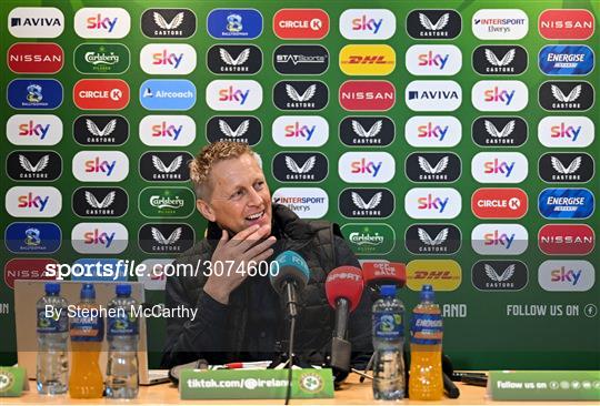 Republic of Ireland Squad Announcement Republic of Ireland Squad Announcement