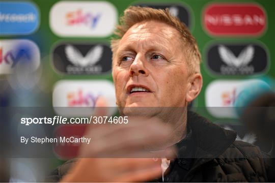 Republic of Ireland Squad Announcement Republic of Ireland Squad Announcement