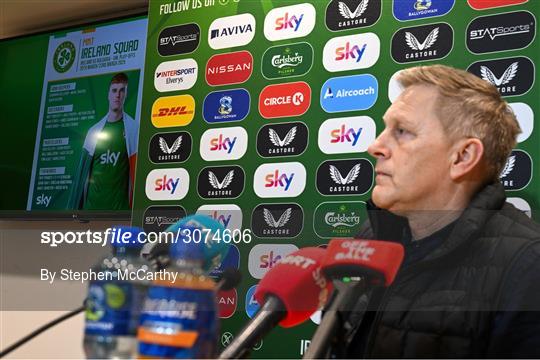 Republic of Ireland Squad Announcement Republic of Ireland Squad Announcement