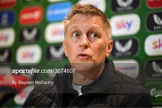 Republic of Ireland Squad Announcement Republic of Ireland Squad Announcement