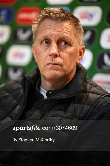 Republic of Ireland Squad Announcement Republic of Ireland Squad Announcement