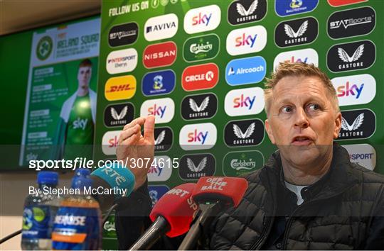 Republic of Ireland Squad Announcement Republic of Ireland Squad Announcement