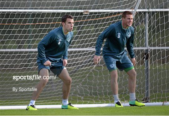 Republic of Ireland Squad Training - Sunday 13th October 2013