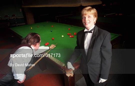 Geraldine McGillivary Snooker Referee Feature
