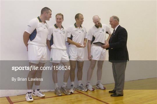 Irish Handball 'Compromise Rules' Squad