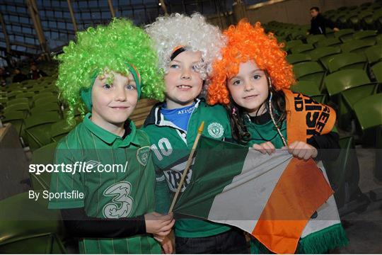 Supporters at Republic of Ireland v Kazakhstan - 2014 FIFA World Cup Qualifier Group C