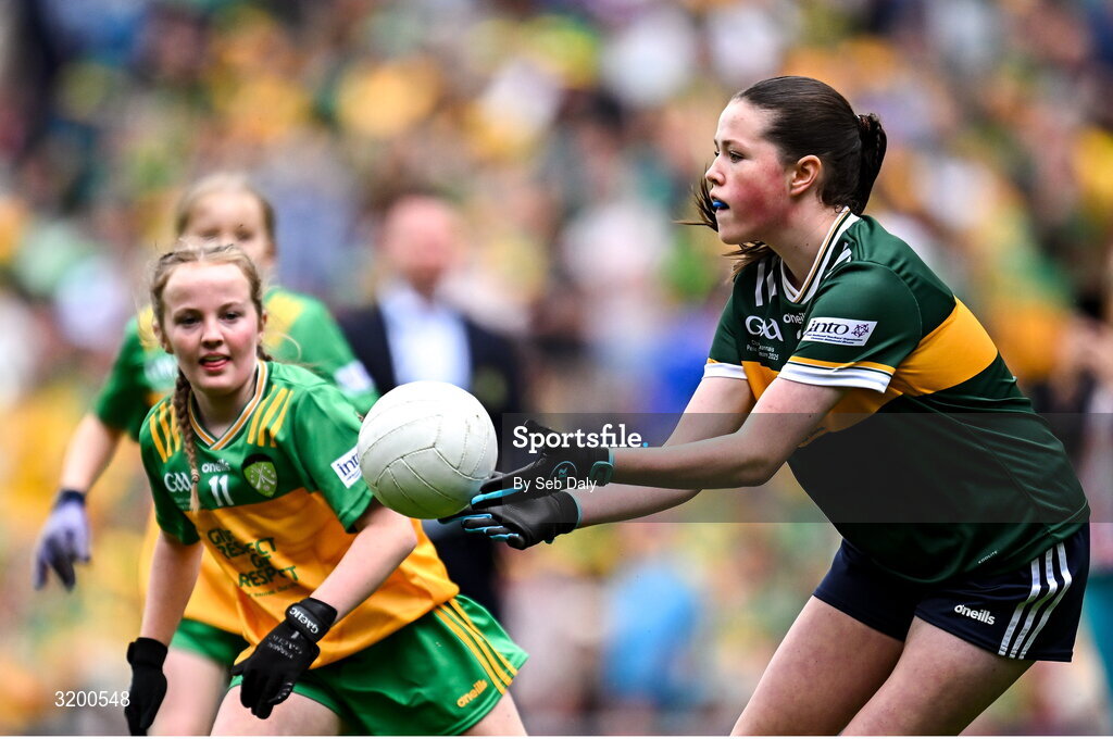 Sportsfile - GAA INTO Cumann na mBunscol Respect Exhibition Go Games at Kerry v Donegal - GAA ...