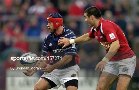 Munster v Llanelli Scarlets