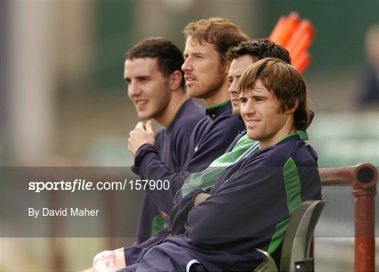 Rep of Ireland Soccer Training Tuesday