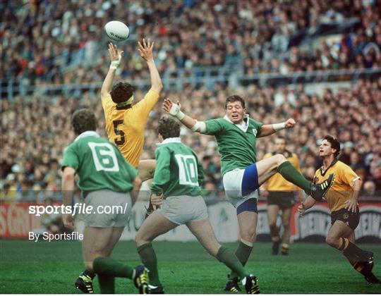 Ireland v Australia - Rugby World Cup 1991 - Quarter Final