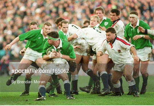 Ireland v England - Five Nations Rugby Championship 1995