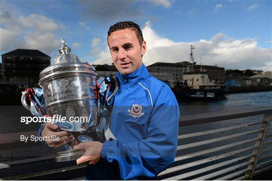 Drogheda United Media Day ahead of FAI Ford Cup Final