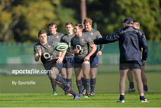 Ireland Rugby Squad Training - Thursday 31st October