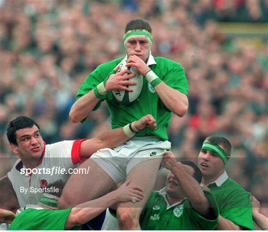 Ireland v England - Five Nations Rugby Championship 1997