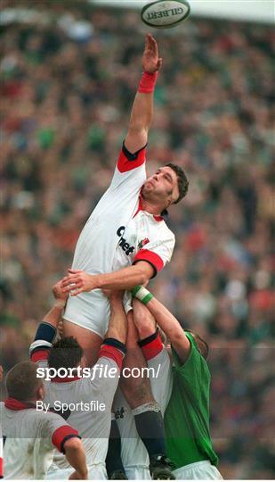 Ireland v England - Five Nations Rugby Championship 1997