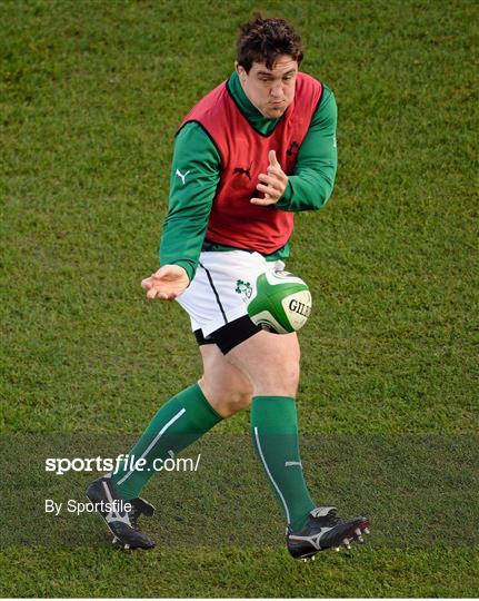 Ireland Rugby Squad Captain's Run - Friday 8th November