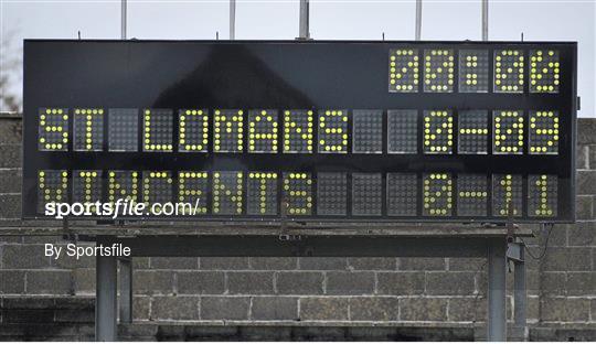 St Loman's v St Vincent's - AIB Leinster Senior Club Football Championship Quarter-Final