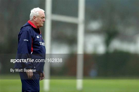 Munster Rugby training Tuesday