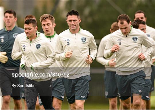 Republic of Ireland Squad Training - Saturday 16th November