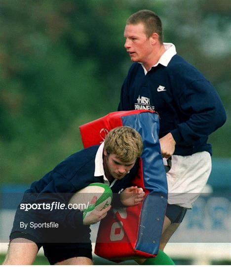 Ireland Rugby Training - 22 September 1998