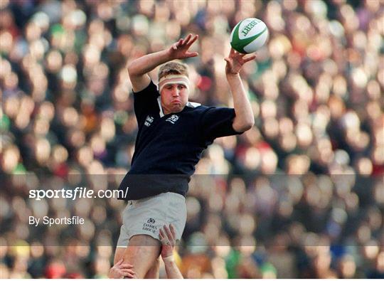 Ireland v Scotland - Five Nations Rugby Championship 1998
