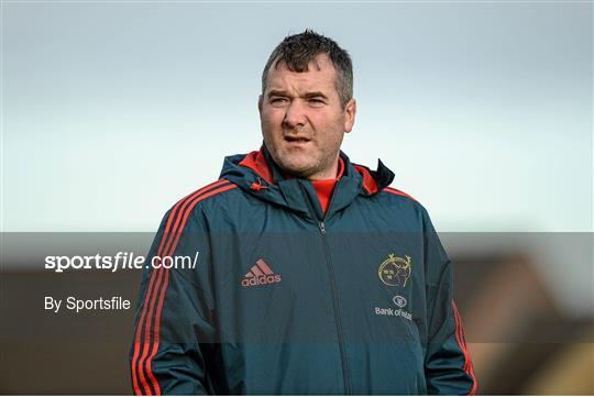 Munster Rugby Squad Training and Press Briefing - Tuesday 19th November