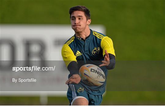 Munster Rugby Squad Training and Press Briefing - Tuesday 19th November