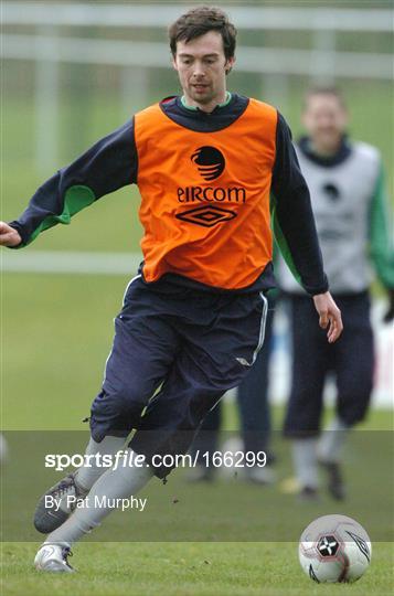 Ireland training tuesday
