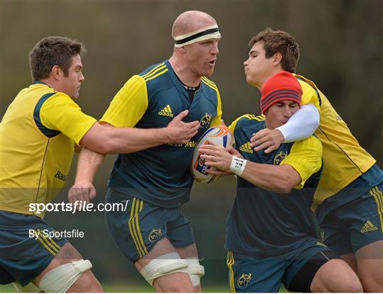 Munster Rugby Squad Training - Wednesday 27th November