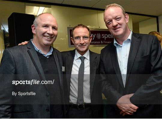 Republic of Ireland Manager Martin O'Neill Officially Opens the New Murray & Spelman Ltd. Office