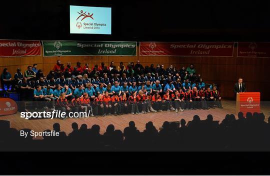 Launch of the Special Olympics Ireland Games Limerick 2014