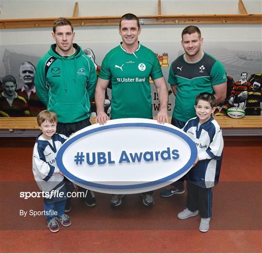 Launch of Ulster Bank Rugby 2013/14