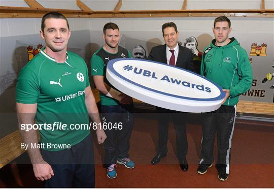 Launch of Ulster Bank Rugby 2013/14