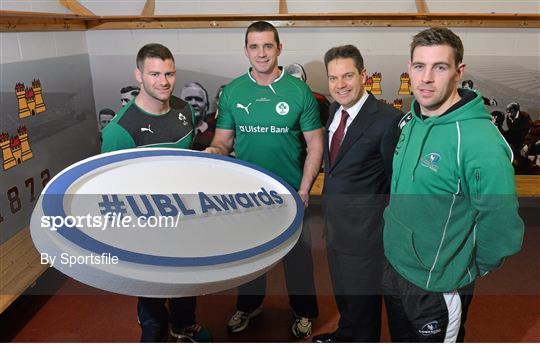 Launch of Ulster Bank Rugby 2013/14