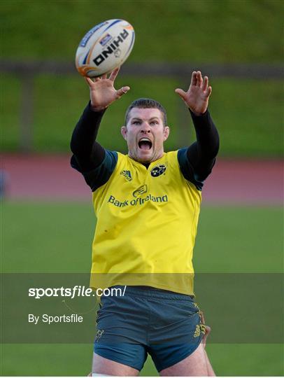 Munster Rugby Squad Training - Thursday 17th December 2013