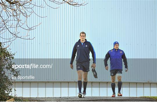 Leinster Rugby Squad Training & Press Briefing - Monday 30th December