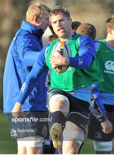 Leinster Rugby Squad Training & Press Briefing - Monday 30th December
