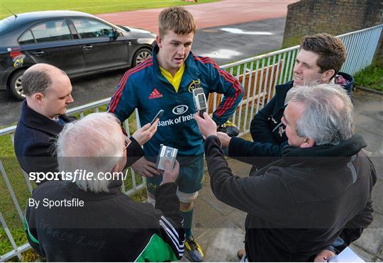 Munster Rugby Press Briefing - Monday 30th December
