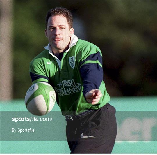 Ireland Rugby Squad Training - 1 February 1999