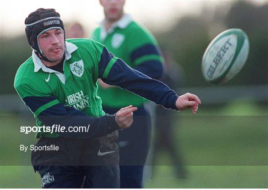 Ireland Rugby Squad Training - 16 February 1999