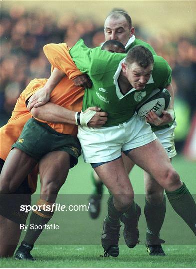 Ireland v Australia - International Rugby Friendly 1999