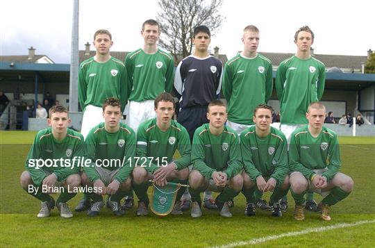 Republic of Ireland U15 v Belgium U15