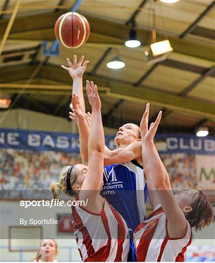 DCU Mercy v Team Montenotte Hotel Cork - Basketball Ireland Women's National Cup Semi-Final 2014